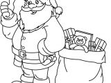 Coloriage Hotte De Noel Coloriage Le Père Noël Et Sa Hotte Dory Coloriages