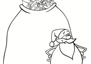 Coloriage Hotte De Noel Colorier Un Pere Noel