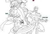 Coloriage Hulk à Imprimer Gratuit Coloriage Les Avengers   Colorier