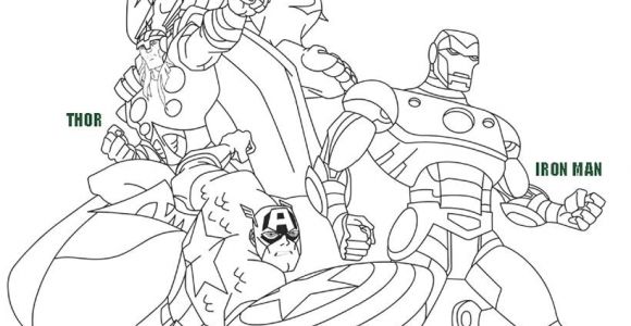 Coloriage Hulk Avengers à Imprimer Coloriage Les Avengers   Colorier