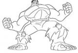 Coloriage Hulk Rouge à Imprimer Coloriage De Black Panther Un Des Héros Du Groupe Avengers