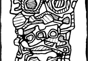 Coloriage Hundertwasser 9 Best Coloriages Adultes Jean Dubuffet Images On Pinterest