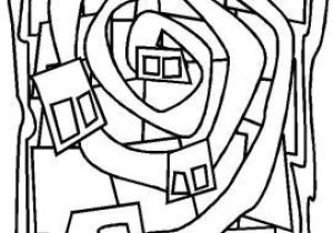 Coloriage Hundertwasser Pin by Papiers Vivant On Stencils & Stamps Pinterest