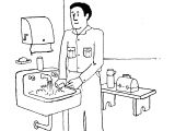 Coloriage Hygiène Corporelle Handwashing Coloring Page Coloring Home