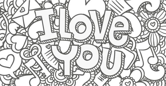Coloriage I Love You Coloriage Gratuit I Love You 2 Mai Artherapie