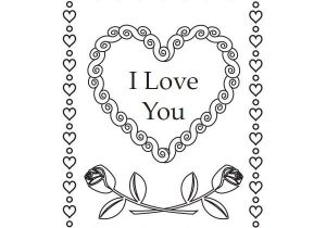 Coloriage I Love You Nos Jeux De Coloriage I Love You à Imprimer Gratuit Page