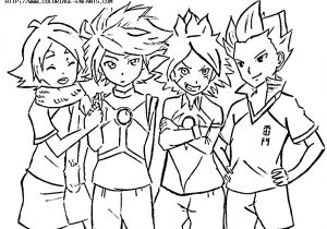 Coloriage Inazuma Eleven Shawn Frost Coloriage Inazuma Eleven ares