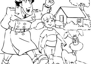 Coloriage Inspecteur Gadget A Imprimer Coloriage Inspecteur Gad