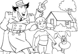 Coloriage Inspecteur Gadget A Imprimer Coloriage Inspecteur Gad