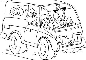 Coloriage Inspecteur Gadget A Imprimer Imprimer Sur Internet Az Coloriage