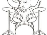 Coloriage Instrument De Musique Batterie Coloriage D Un Instrument De Musique Le Ukulele