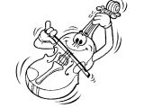 Coloriage Instrument De Musique Rigolo Coloriage Instrument De Musique Rigolo