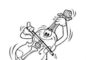 Coloriage Instrument De Musique Rigolo Coloriage Jardinage Maternelle