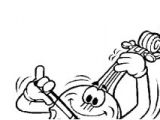 Coloriage Instrument De Musique Rigolo Coloriages Instrument En Ligne