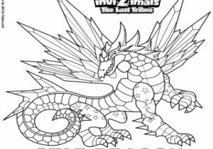 Coloriage Invizimals Dragon Dessin  Colorier Invizimals Star Dragon