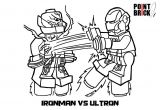 Coloriage Iron Man Lego Lego Avengers Coloring Pages