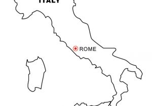 Coloriage Italie A Imprimer Dessin Carte Italie