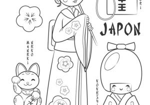 Coloriage Japonais A Imprimer 69 Best Dessins Coloriages Des Pays Du Monde Entier Images On