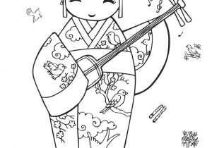 Coloriage Japonais à Imprimer Coloriage Japonais A Imprimer