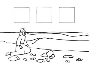 Coloriage Jésus Au Désert Eveil A La Foi Celebrations Jesus Au Desert Bricolage