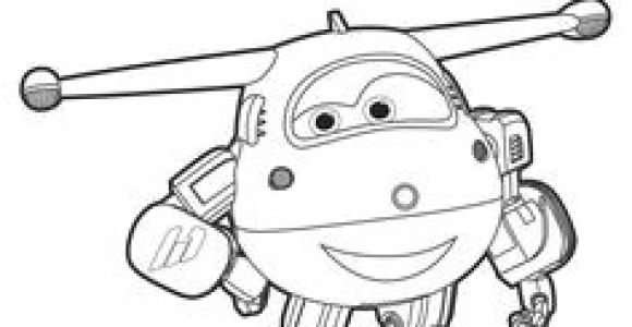 Coloriage Jett Super Wings Découvrez Les 5 Premiers Coloriages Super Wings De tous Les Héros