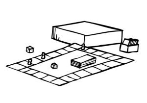 Coloriage Jeux De société Dessin Coloriage Jeu De société Img 9570