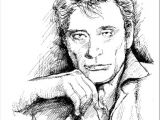 Coloriage Johnny Hallyday 9b5162fa
