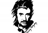 Coloriage Johnny Hallyday Johnny Hallyday 3 Célébrités – Coloriages   Imprimer