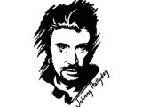Coloriage Johnny Hallyday Johnny Hallyday 3 Célébrités – Coloriages   Imprimer