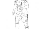 Coloriage Joueur De Foot Lionel Messi Coloriage Du Joueur De Foot Zlatan Ibrahimovik  Imprimer
