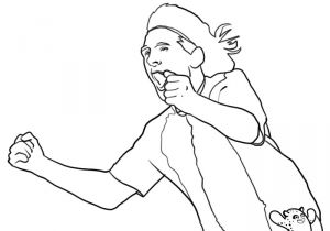 Coloriage Joueur De Foot Lionel Messi Coloriage Foot Messi A Imprimer Gratuit