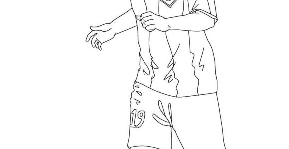 Coloriage Joueur De Foot Lionel Messi Coloriage Joueur Football Lionel Messi Barcelone Jecolorie