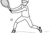 Coloriage Joueur De Tennis Coloriage D Un Joueur De Tennis Tête à Modeler