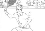 Coloriage Joueur De Tennis Dessin Joueur Tennis