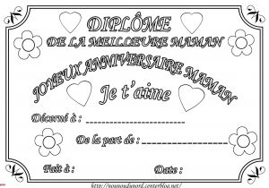 Coloriage Joyeux Anniversaire Maman Diplome Dessin Joyeux Anniversaire Tata Sensationnel Disposition Luxe