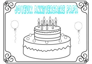 Coloriage Joyeux Anniversaire Papa Gratuit 24 Beau Stock De Coloriage Danniversaire Pour Sa Maman