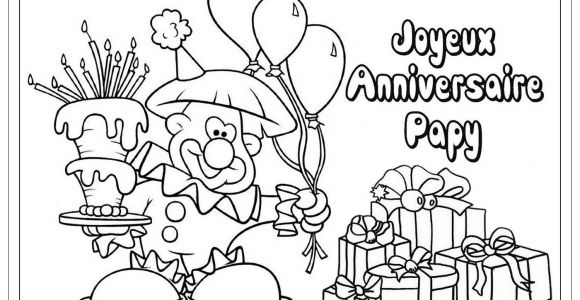 Coloriage Joyeux Anniversaire Papy à Imprimer Anniversaire Coloriage Joyeux Anniversaire Papy