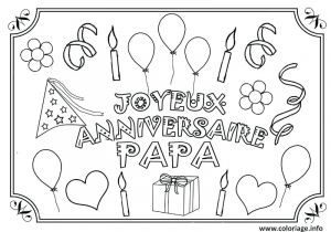 Coloriage Joyeux Anniversaire Papy à Imprimer Coloriage Bon Anniversaire Papy Coloriage Joyeux