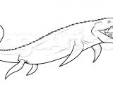 Coloriage Jurassic World Mosasaurus How to Draw A Mosasaurus From Jurassic World Step by Step