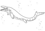 Coloriage Jurassic World Mosasaurus Mosasaurs