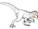 Coloriage Jurassic World T Rex Indominus Rex Jurassic World Coloring Pages Google Search