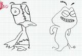 Coloriage Kaeloo A Imprimer Kaeloo How to Draw Kaeloo and Quack Quack From Kaeloo