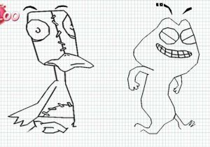 Coloriage Kaeloo A Imprimer Kaeloo How to Draw Kaeloo and Quack Quack From Kaeloo