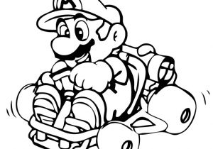 Coloriage Karting Mario Kart 2from the Gallery Mario Kart
