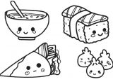 Coloriage Kawaii Food A Imprimer Coloriage Kawaii Imprimer Des Caract¨res Inhabituels