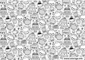 Coloriage Kawaii Food A Imprimer Dessin Kawaii A Imprimer Animaux