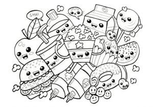 Coloriage Kawaii Food A Imprimer Imprimer Des Coloriage Coloriage Kawaii Nourri 1721