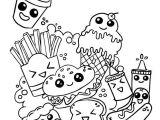 Coloriage Kawaii Food A Imprimer Kawaii Drawings Emoji Coloring Pages Food Doodles Food