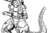 Coloriage King Kong A Imprimer 15 Pi¨ce Préférée Coloriage Godzilla Image