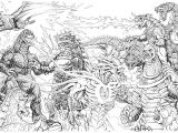 Coloriage King Kong A Imprimer 15 Pi¨ce Préférée Coloriage Godzilla Image